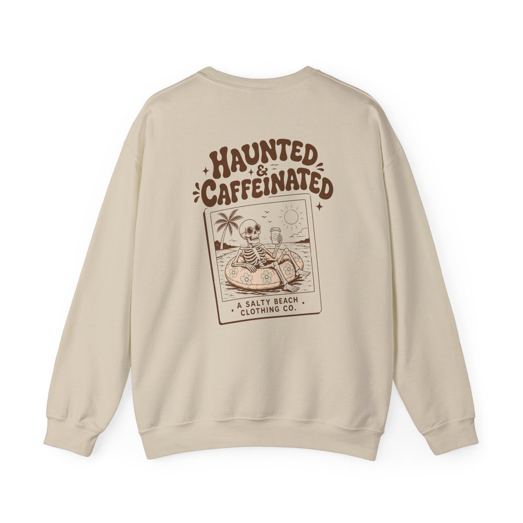Haunted & Caffeinated Crewneck