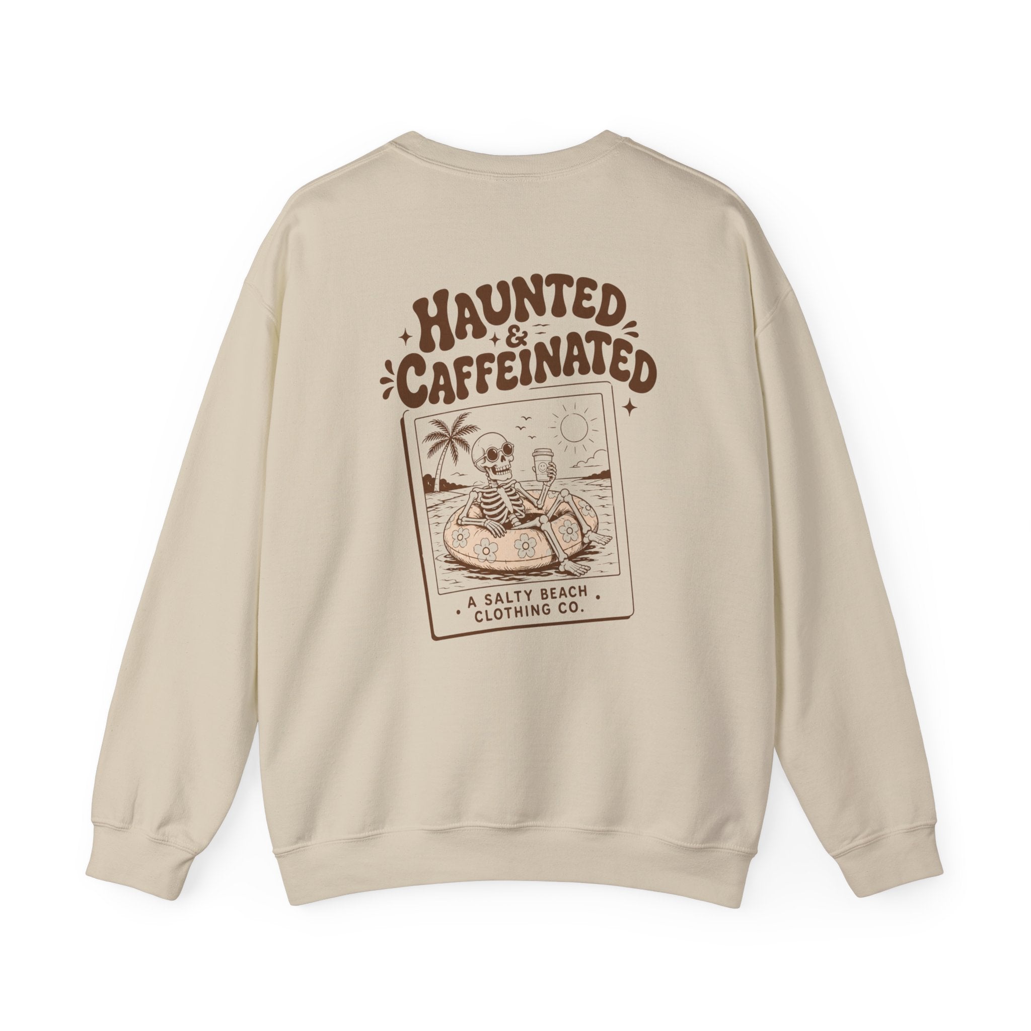 Haunted & Caffeinated Crewneck