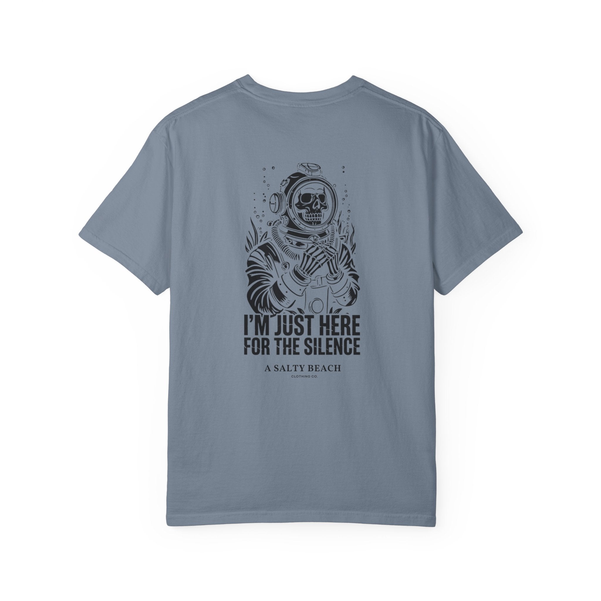 The "I'm Just Here for the Silence" Men's Tee