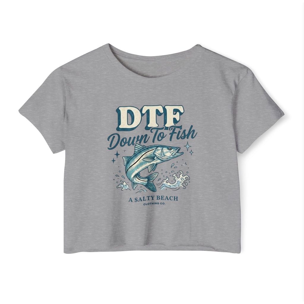 DTF "Down To Fish" Crop Top