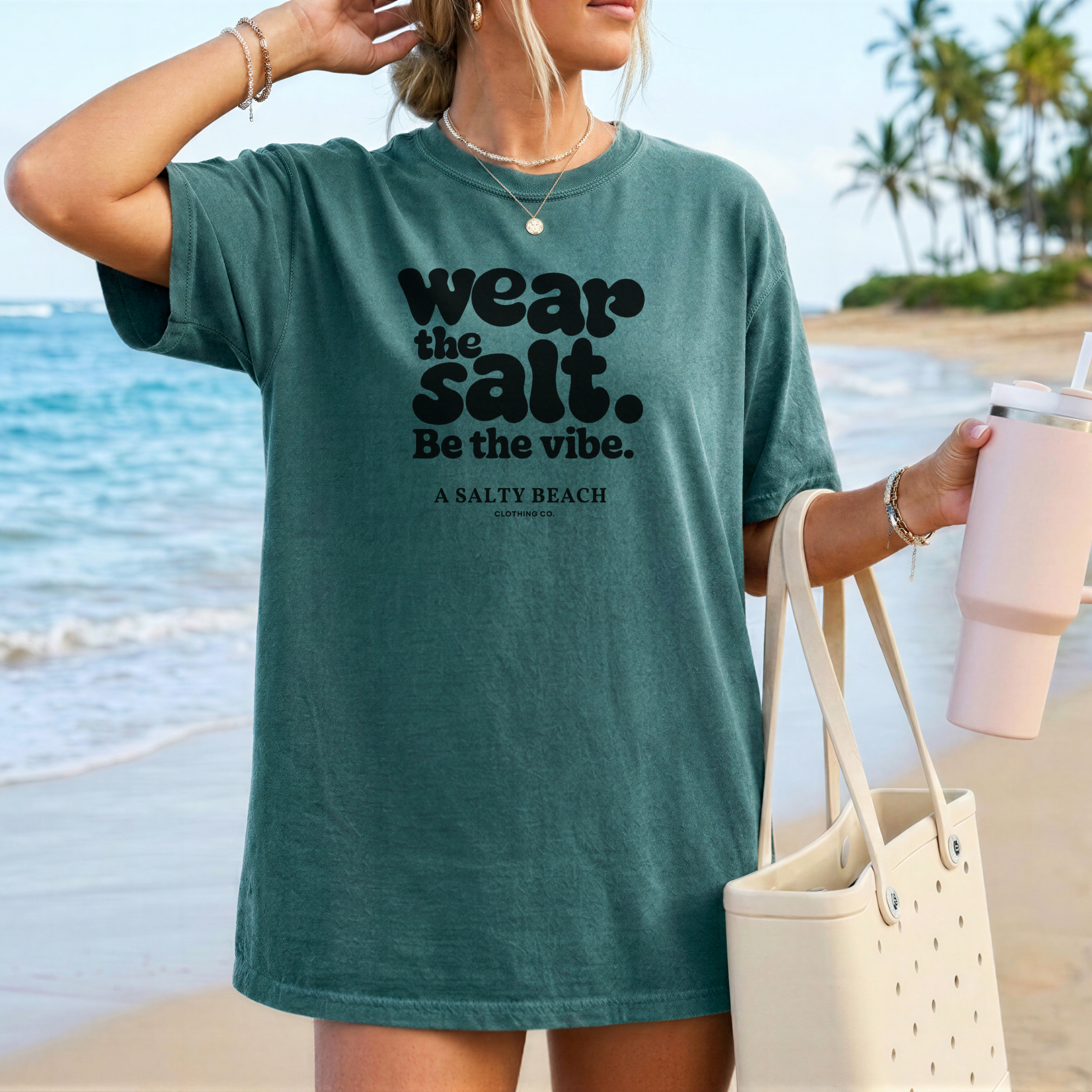 The "Retro Bubble" Slogan Tee
