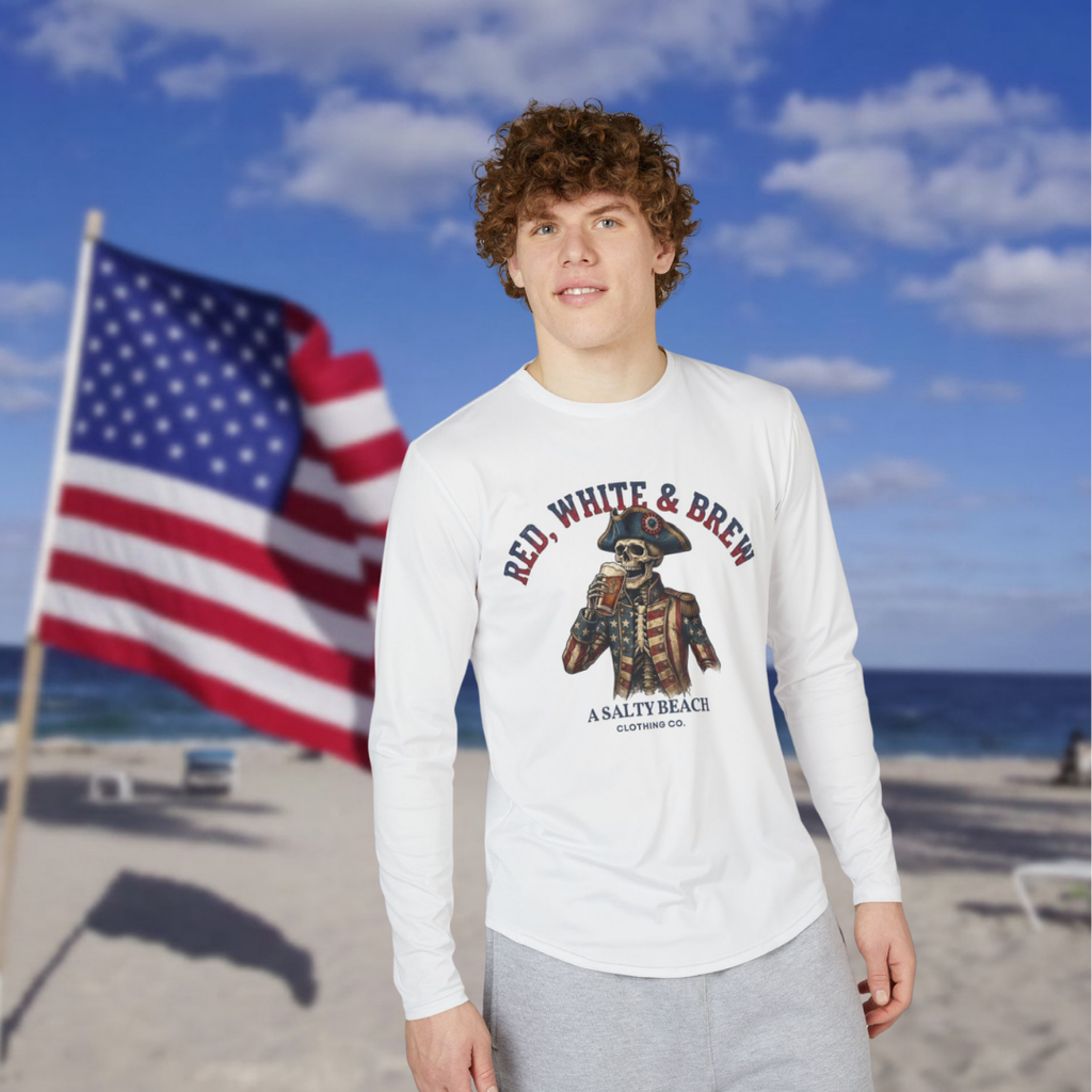 Red, White & Brew Long Sleeve UV Shirt