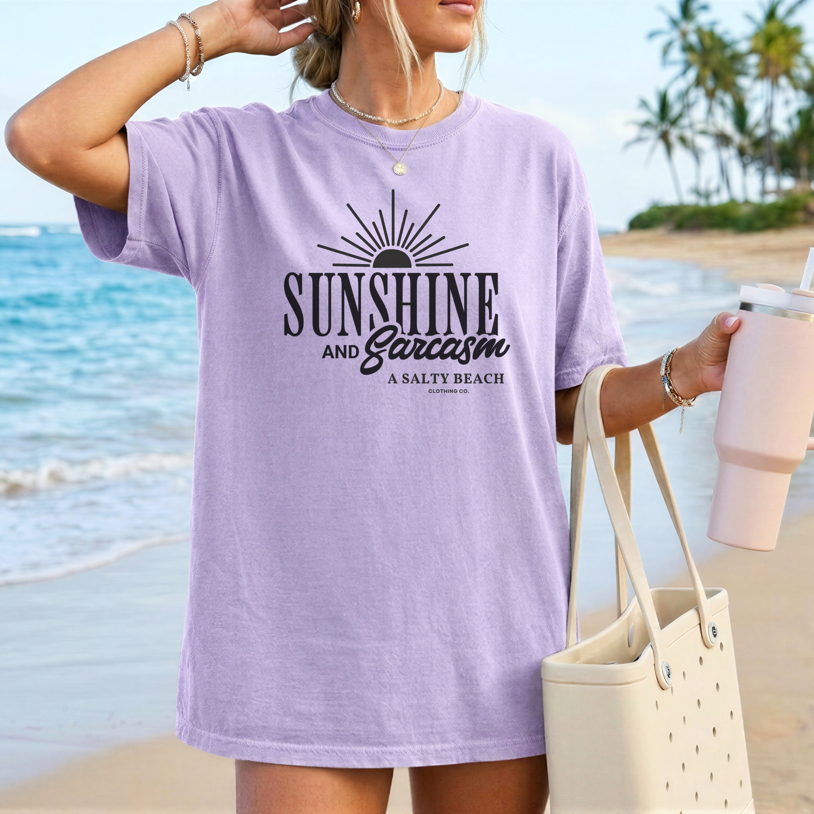Sunshine and Sarcasm Tee