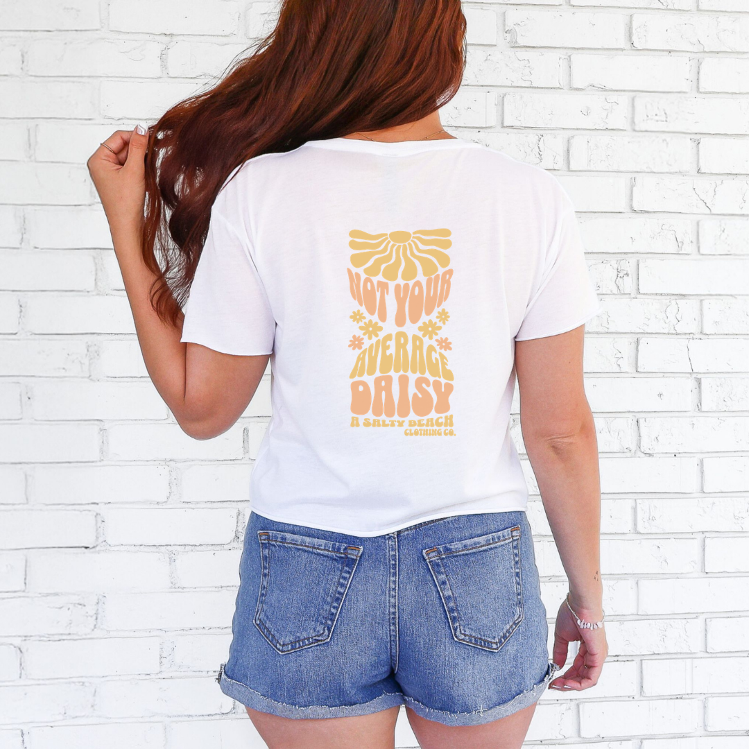 "Not Your Average Daisy" Crop Top