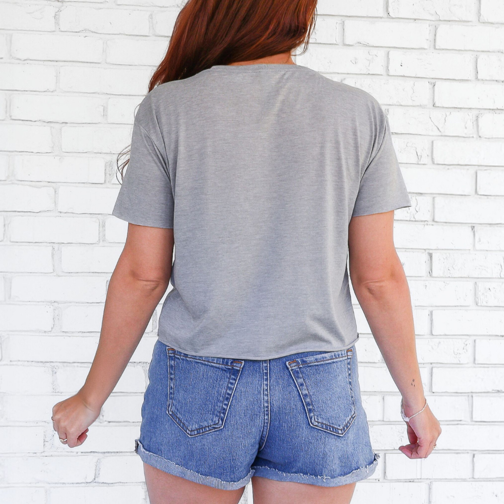 Sunshine and Sarcasm Crop Top