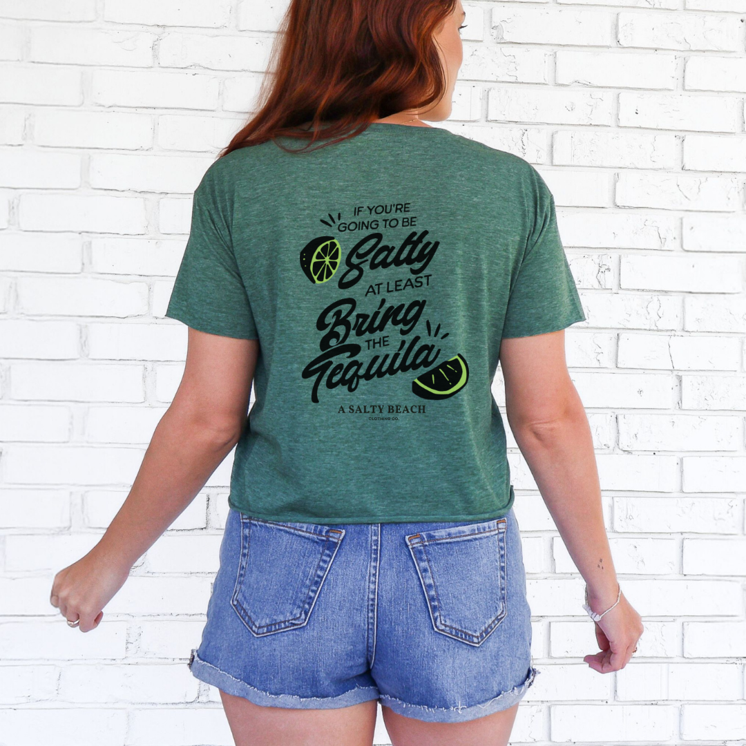"If You're Going to be Salty" Crop Top