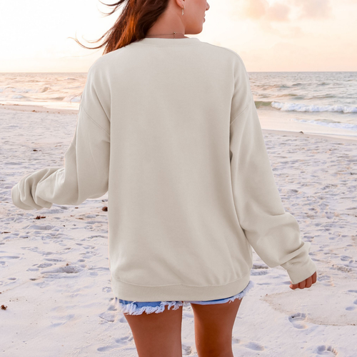 "Born Salty. Staying That Way." Crewneck Sweatshirt