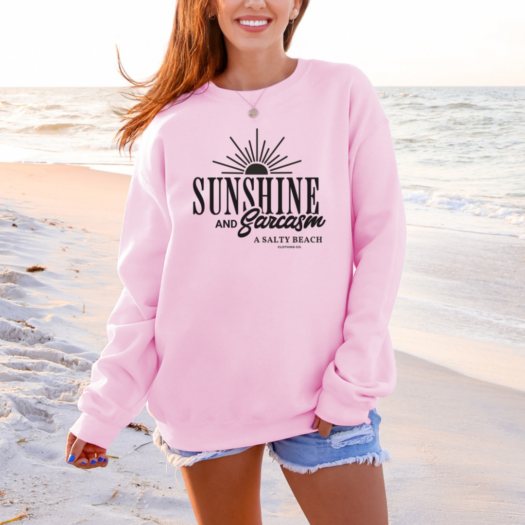 Sunshine and Sarcasm Crewneck