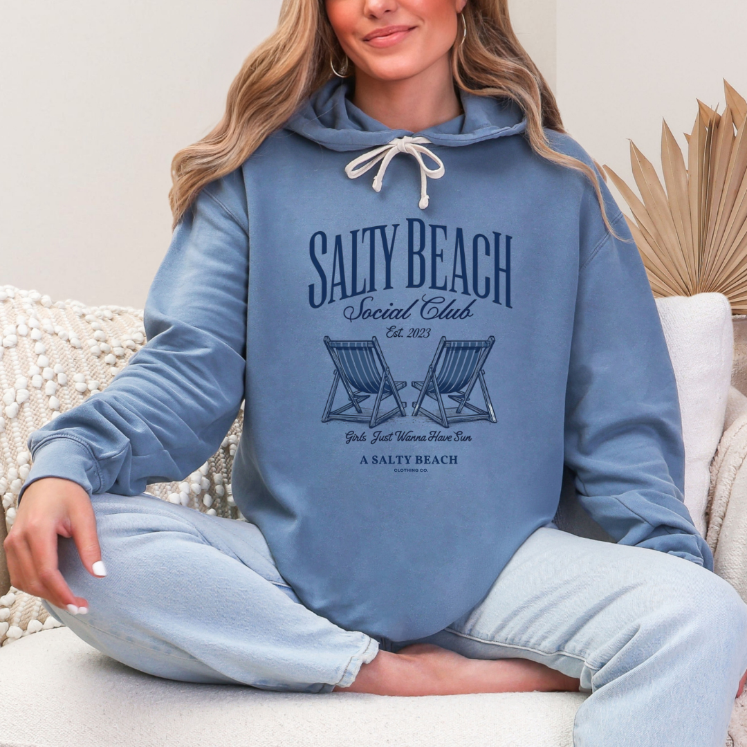 The Salty Beach Social Club Hoodie