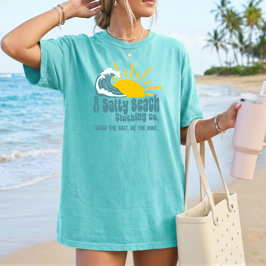 A Salty Beach Clothing Co. Sunshine & Waves Tee